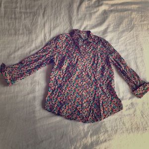 BROOKS BROTHERS Liberty Art Floral Button Down 8